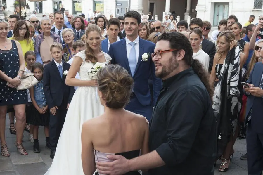 Andrea Cassarà sposo a palazzo Loggia