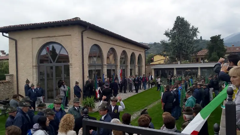 La nuova sede degli alpini di Gussago
