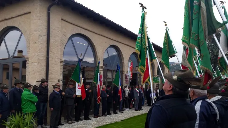 La nuova sede degli alpini di Gussago