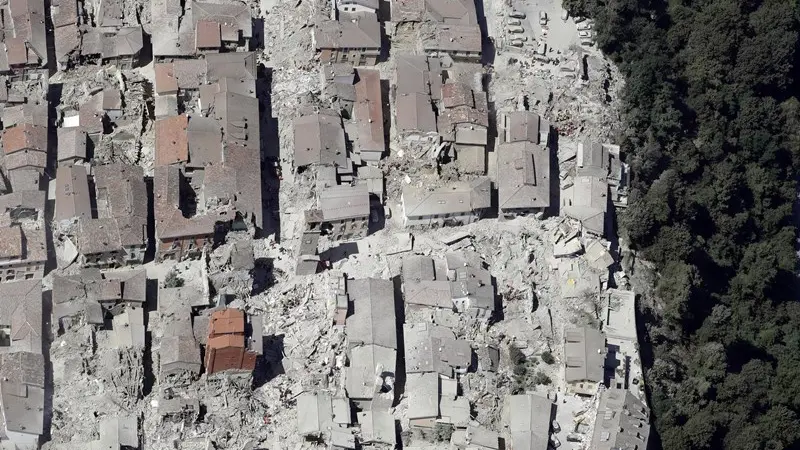 I resti di Amatrice