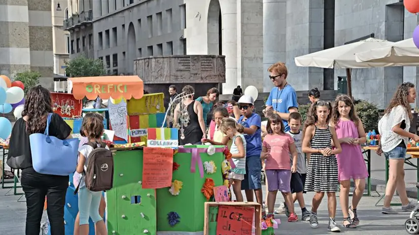 La festa dei Cre in piazza Vittoria