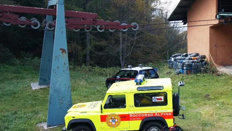 Montecampione, Soccorso alpino in azione