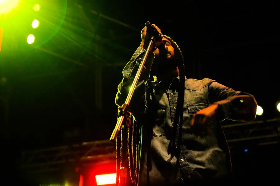 Julian Marley alla festa di Radio Onda d'Urto