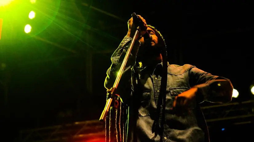 Julian Marley alla festa di Radio Onda d'Urto
