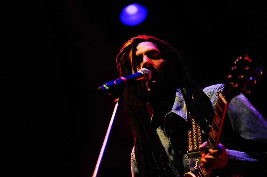 Julian Marley alla festa di Radio Onda d'Urto