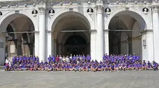 Scout greci in visita a Brescia, le foto