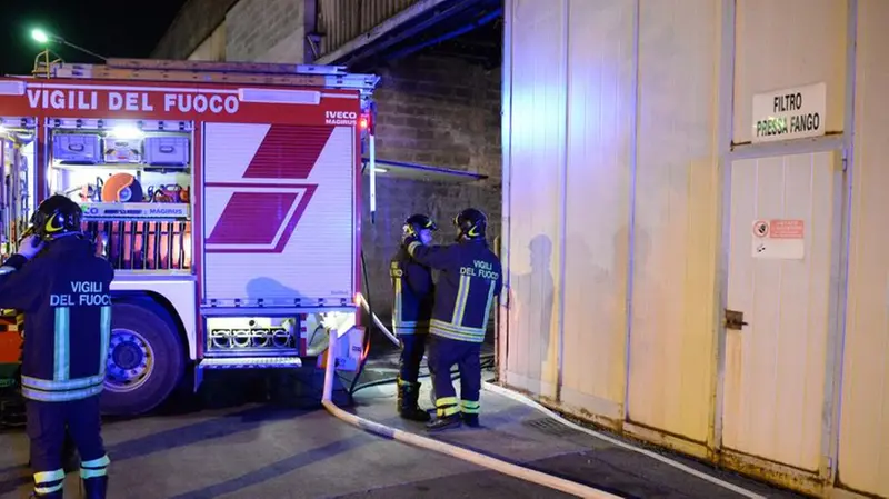 L'incendio alla Sil