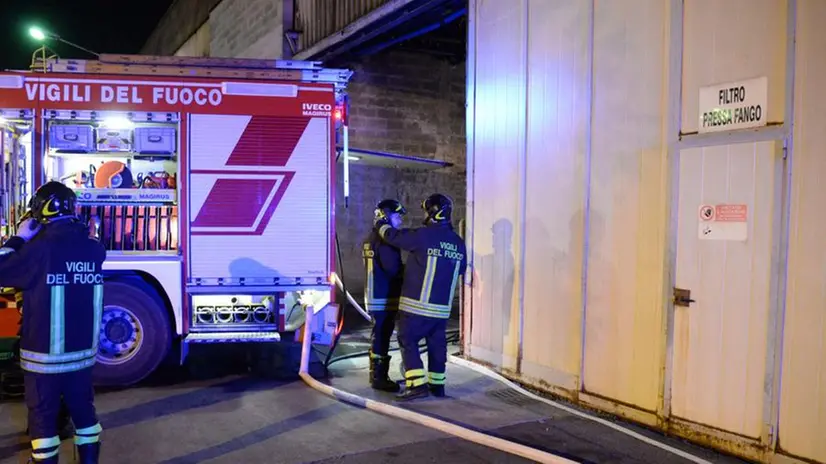 L'incendio alla Sil