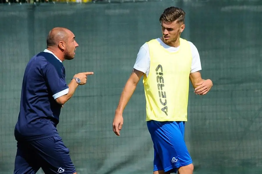 Primo allenamento di Joel Untersee