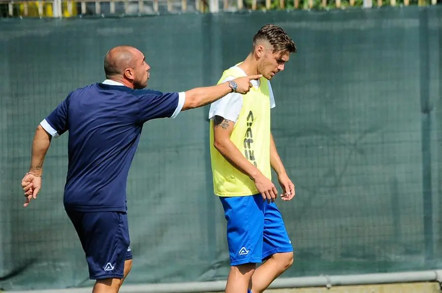 Primo allenamento di Joel Untersee