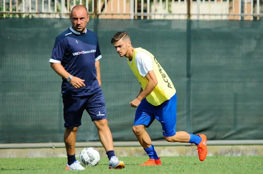 Primo allenamento di Joel Untersee