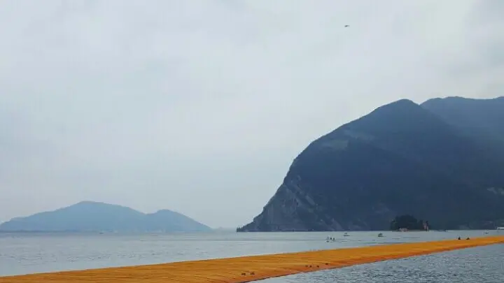 The Floating Piers chiuso per maltempo