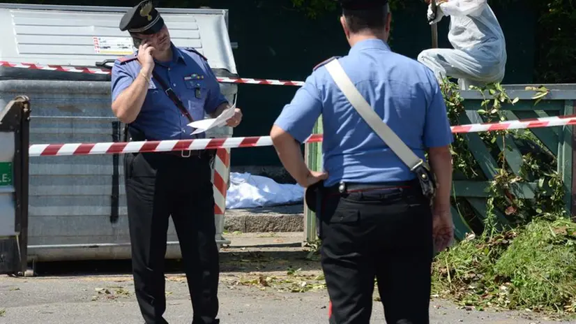 Via Torricella di Sopra, il luogo in cui è stato ritrovato il cadavere