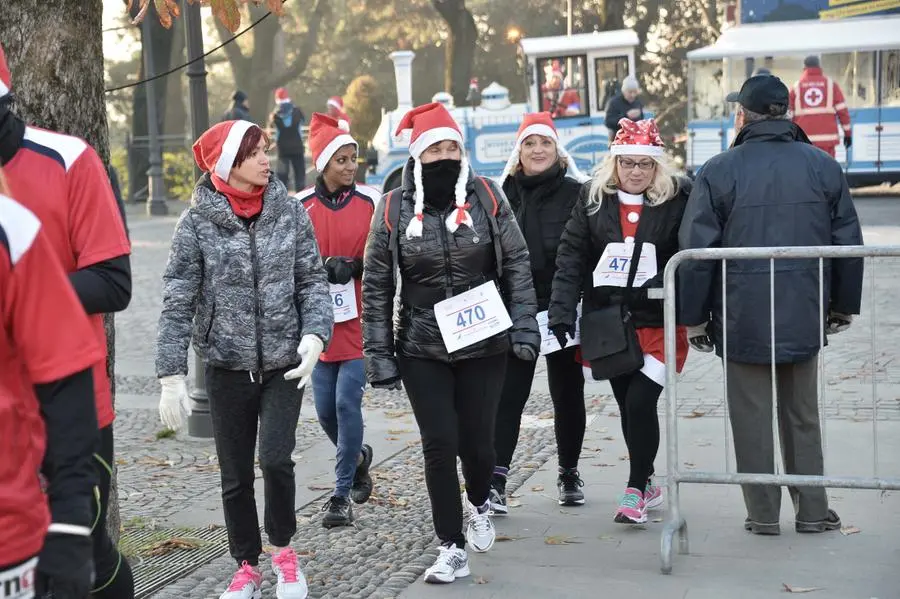 La corsa dei Babbi Natale