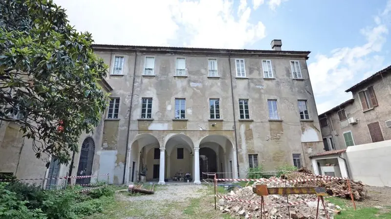 I lavori alla Pinacoteca Tosio Martinengo