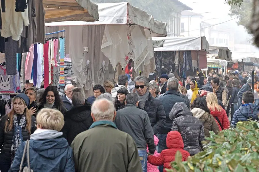 La fiera in via Milano