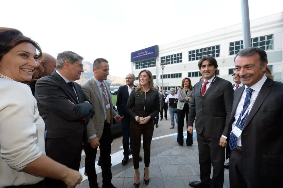 La visita del ministro Boschi alla Fondital di Vobarno