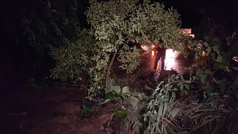 La frana a Navazzo di Gargnano