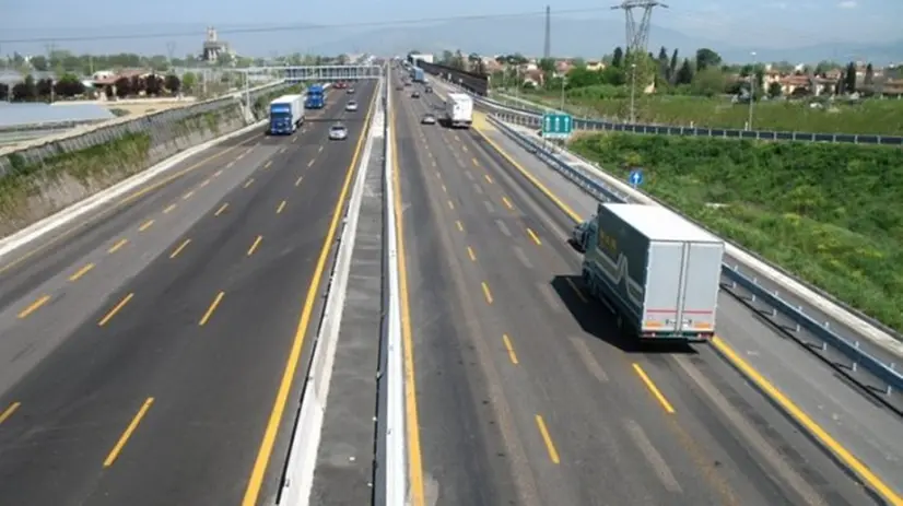 L'autostrada A21 (archivio) - © www.giornaledibrescia.it