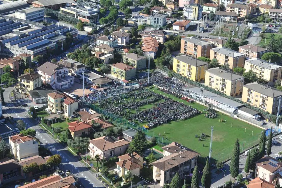 La sfilata del Secondo Raggruppamento a Desenzano