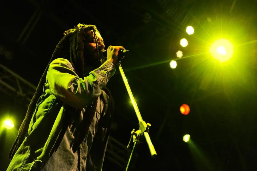 Julian Marley alla festa di Radio Onda d'Urto