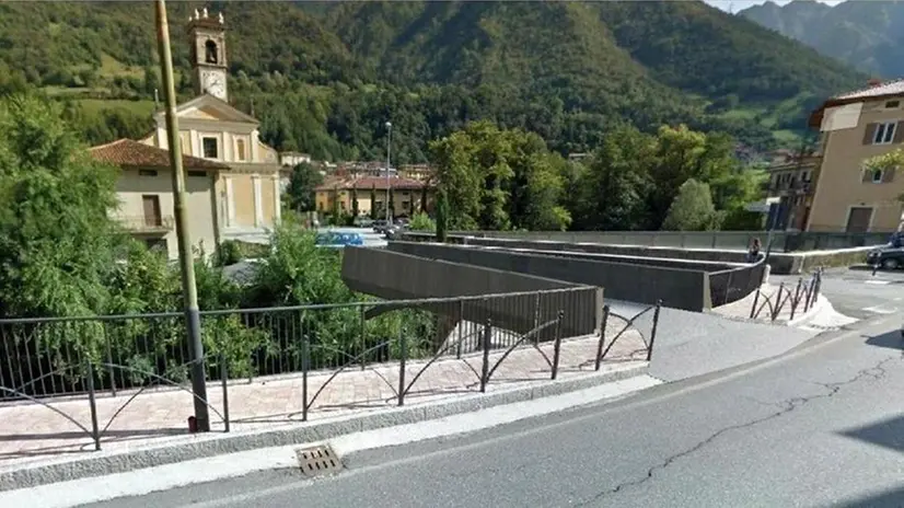 L'elaborazione grafica di come sarà il ponte