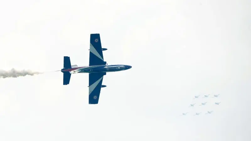 Frecce Tricolori, show per 100mila sul Garda