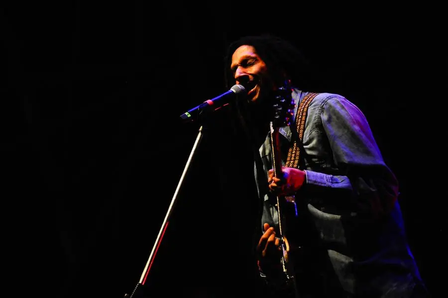 Julian Marley alla festa di Radio Onda d'Urto