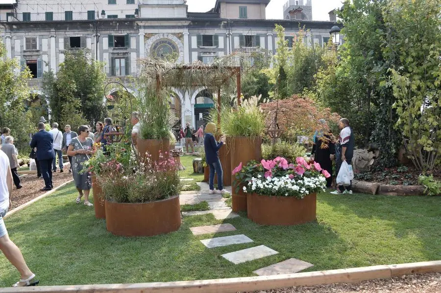 Fiorinsieme in piazza Loggia