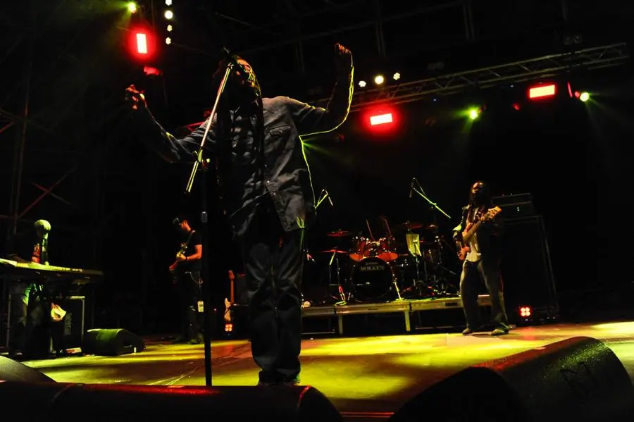 Julian Marley alla festa di Radio Onda d'Urto