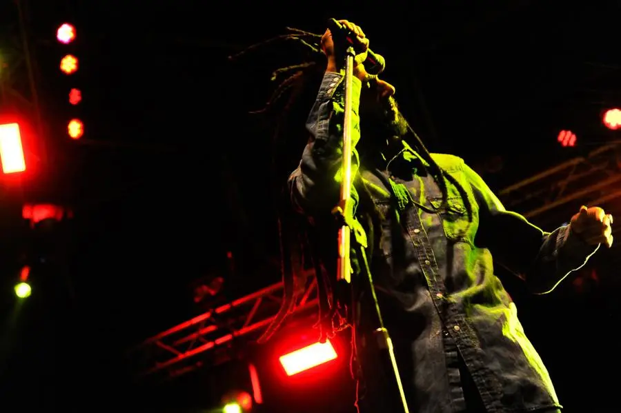 Julian Marley alla festa di Radio Onda d'Urto