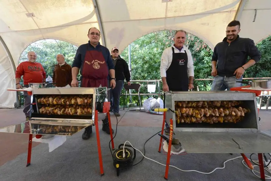 La gara di spiedo a Toscolano Maderno