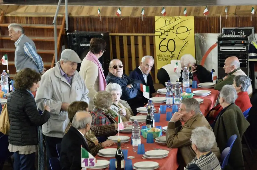 Il villaggio Badia festeggia i 60 anni