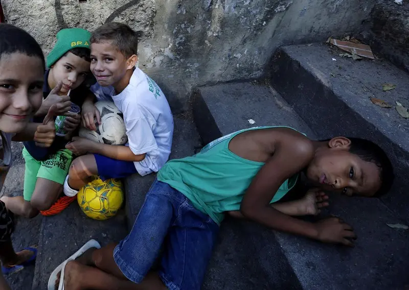 Le immagini delle favelas di Rio