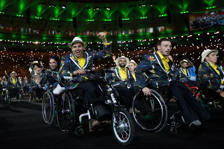 L'apertura delle Paralimpiadi di Rio