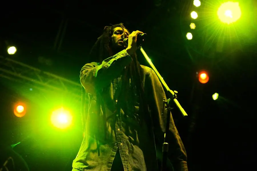 Julian Marley alla festa di Radio Onda d'Urto