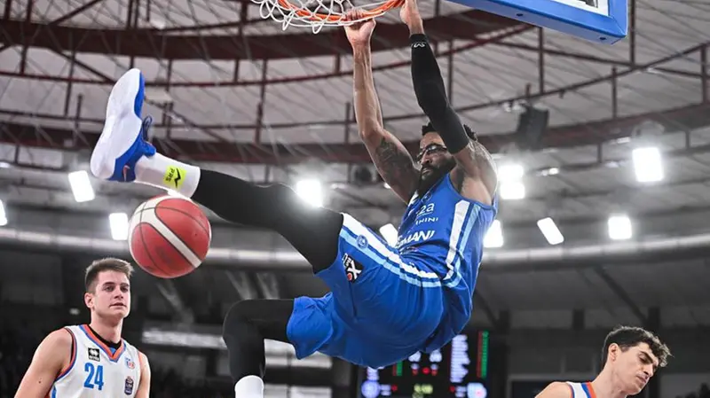 Basket: le immagini di Germani Brescia-Treviso