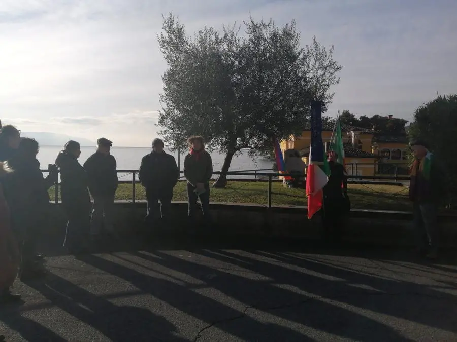 La cerimonia in memoria del partigiano Boldini