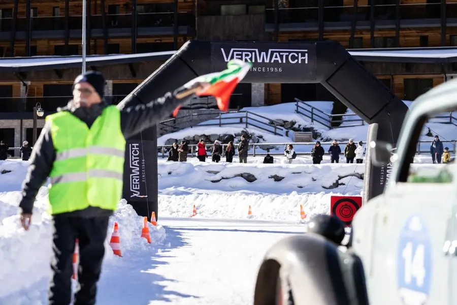 Winter Marathon 2024, la prova sul laghetto ghiacciato