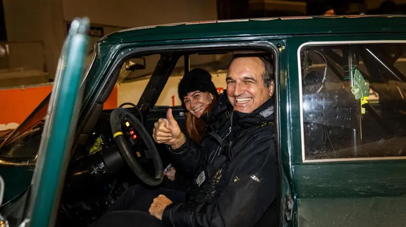 L'arrivo della Winter Marathon 2024