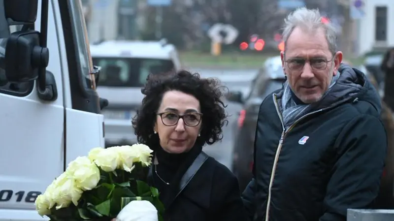 I genitori di Greta e il papà di Umberto