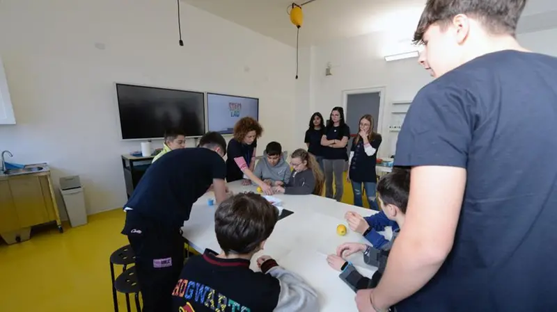 I laboratori al Cfp Zanardelli