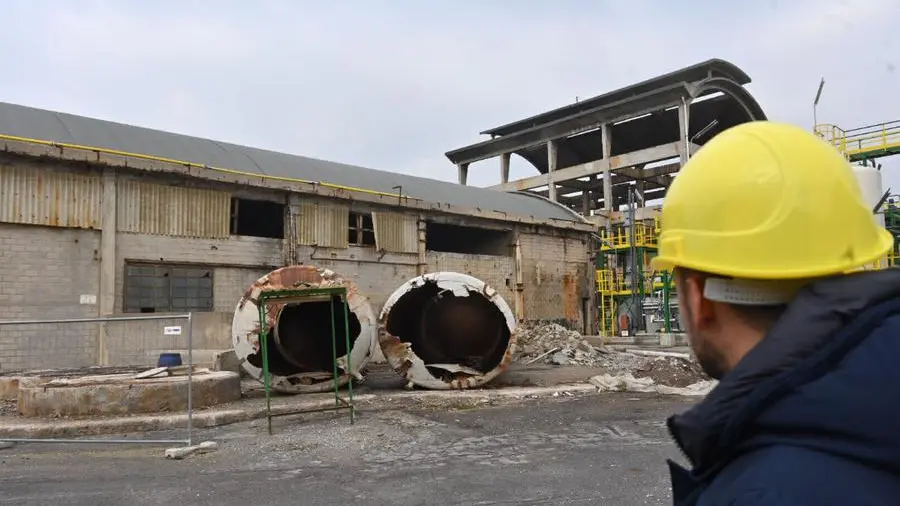 Il sopralluogo alla Caffaro del 19 gennaio
