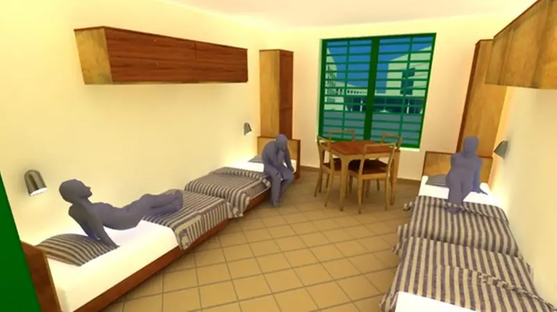 Una cella secondo il progetto del 2013