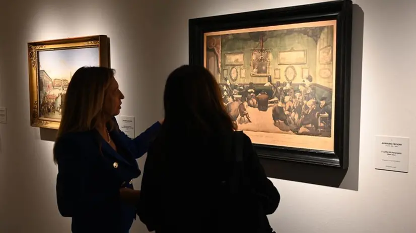 L'anteprima a Palazzo Martinengo sulla mostra «I macchiaioli»
