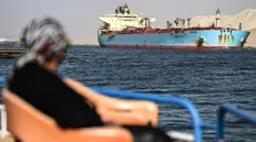 Una nave mercantile nel mar Rosso - Foto Epa © www.giornaledibrescia.it