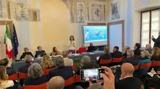 L'intervento di Mariastella Gelmini a Riva del Garda - © www.giornaledibrescia.it