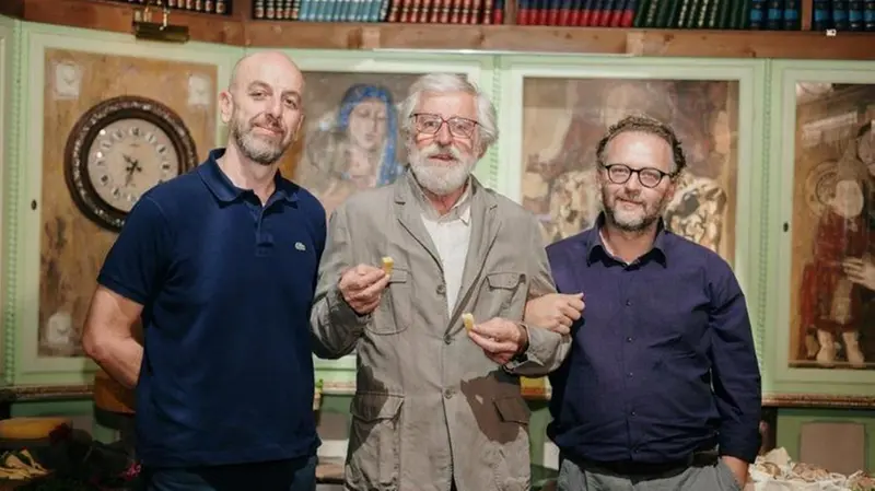 I fondatori: da sinistra Fabrizio Zanotti, Claudio Furloni e Valentino Bonomi