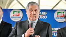 Il ministro Antonio Tajani - Foto Ansa/Alessandro Di Meo © www.giornaledibrescia.it