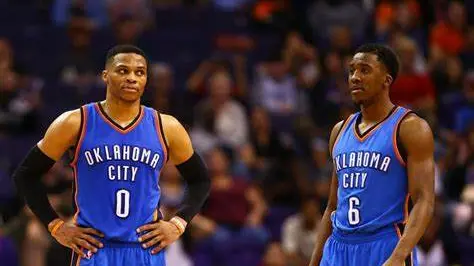 Russell Westbrook e Semaj Christon a Oklahoma City